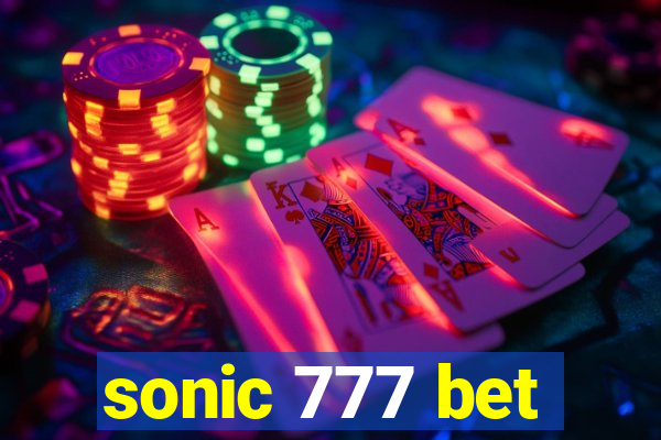 sonic 777 bet